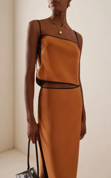 Temily Exclusive Summer Bones Stretch-Satin Camisole Top | Thumbnail 2 Temily Exclusive Summer Bones Stretch-Satin Camisole Top | Thumbnail 2