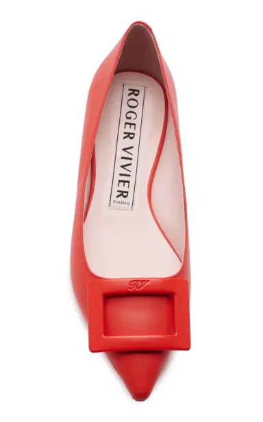 Roger Vivier Gommettine Leather Flats | Thumbnail 3 Roger Vivier Gommettine Leather Flats | Thumbnail 3