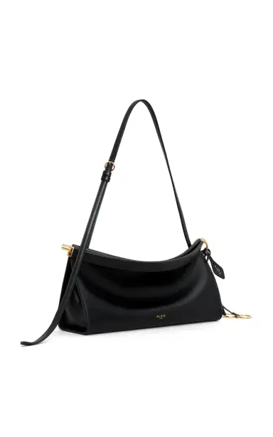 Alaïa Le Click Medium Leather E/W Shoulder Bag | Thumbnail 4 Alaïa Le Click Medium Leather E/W Shoulder Bag | Thumbnail 4