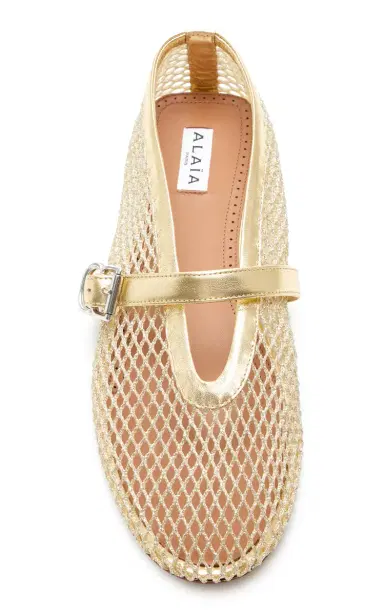 Alaïa Mesh Ballet Flats | Thumbnail 2 Alaïa Mesh Ballet Flats | Thumbnail 2