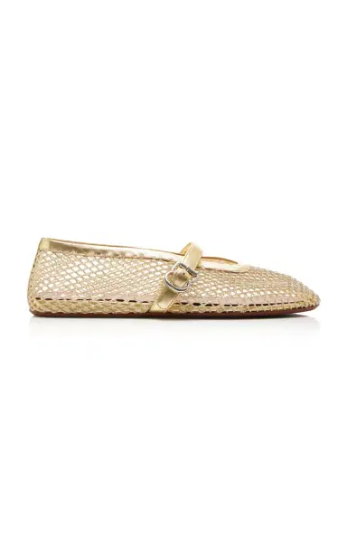 Alaïa Mesh Ballet Flats | Thumbnail 1 Alaïa Mesh Ballet Flats | Thumbnail 1