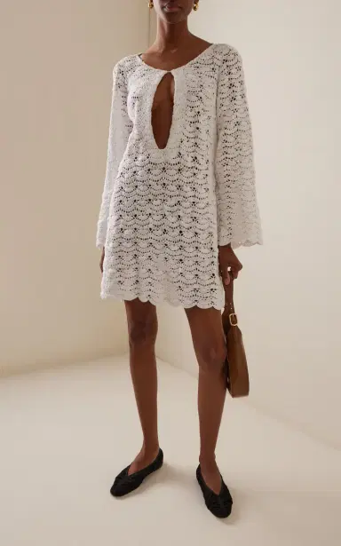 Marlies Grace Exclusive Ocean Cotton Mini Dress | Thumbnail 2 Marlies Grace Exclusive Ocean Cotton Mini Dress | Thumbnail 2