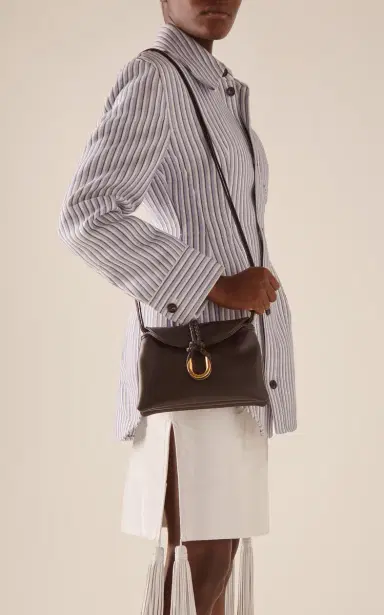 Bottega Veneta Mini Liberta Leather Crossbody Bag | Thumbnail 2 Bottega Veneta Mini Liberta Leather Crossbody Bag | Thumbnail 2