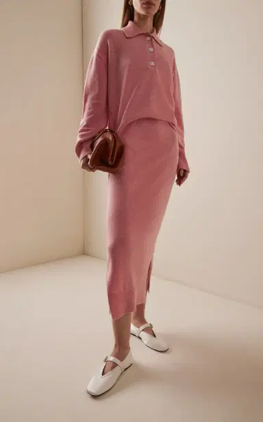 Barrie Cashmere Skirt | Thumbnail 3 Barrie Cashmere Skirt | Thumbnail 3