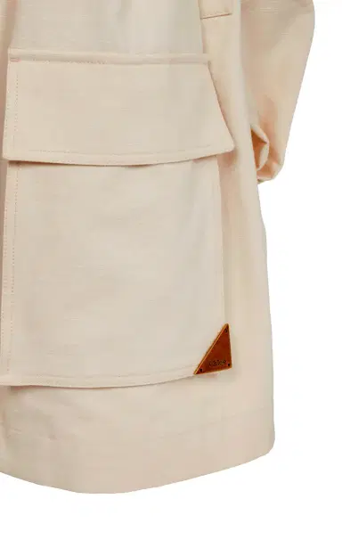 Chloé Puff-Sleeve Cotton Canvas Utility Jacket | Thumbnail 5 Chloé Puff-Sleeve Cotton Canvas Utility Jacket | Thumbnail 5