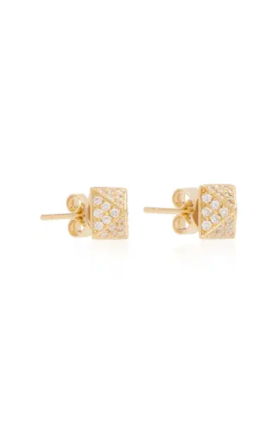 Anita Ko Spike 18K Yellow Gold Diamond Earrings | Thumbnail 3 Anita Ko Spike 18K Yellow Gold Diamond Earrings | Thumbnail 3