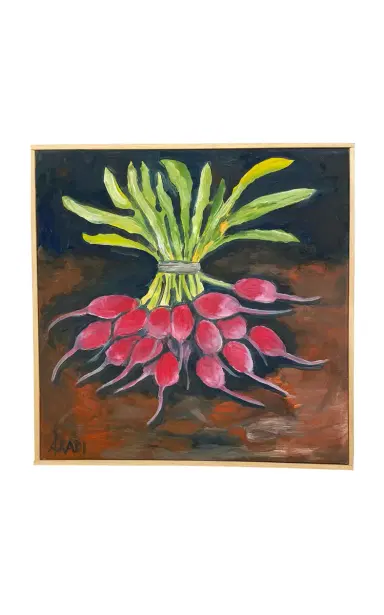 il Buco Vita Rapanelli IX (Radishes IX) Oil Painting - Multi | Thumbnail 1 il Buco Vita Rapanelli IX (Radishes IX) Oil Painting - Multi | Thumbnail 1