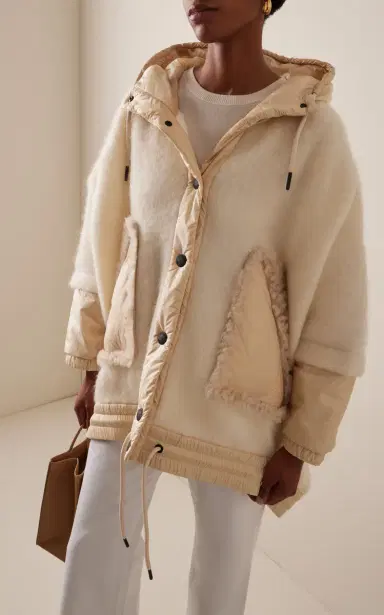 Moncler Grenoble Wool Cape | Thumbnail 2 Moncler Grenoble Wool Cape | Thumbnail 2