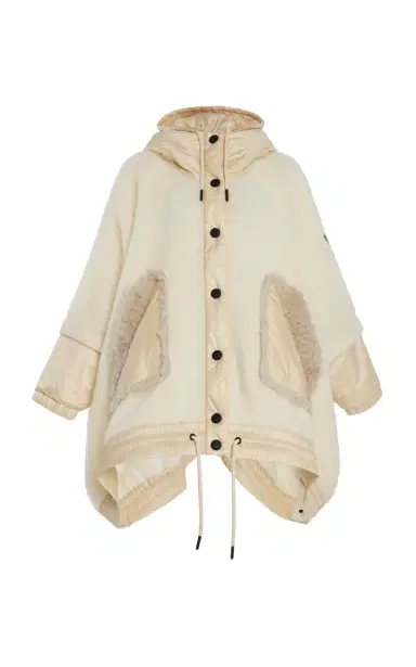 Moncler Grenoble Wool Cape | Thumbnail 1 Moncler Grenoble Wool Cape | Thumbnail 1