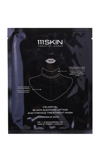 111SKIN Set-of-5 Black Diamond Lifting and Firming Neck Mask | Thumbnail 1 111SKIN Set-of-5 Black Diamond Lifting and Firming Neck Mask | Thumbnail 1