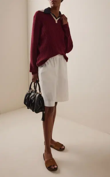 Miu Miu Suede Clogs | Thumbnail 2 Miu Miu Suede Clogs | Thumbnail 2