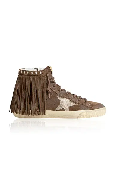 Golden Goose Francy Fringed Suede Sneakers | Thumbnail 1 Golden Goose Francy Fringed Suede Sneakers | Thumbnail 1