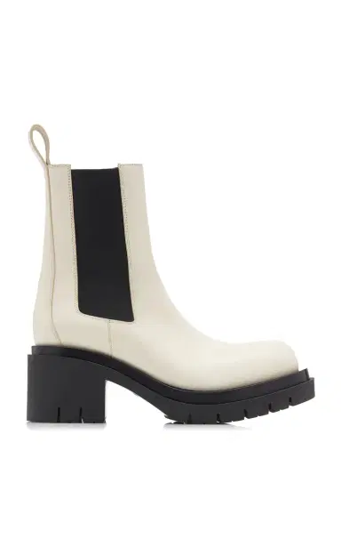 Bottega Veneta The Lug Leather Ankle Boots | Thumbnail 1 Bottega Veneta The Lug Leather Ankle Boots | Thumbnail 1