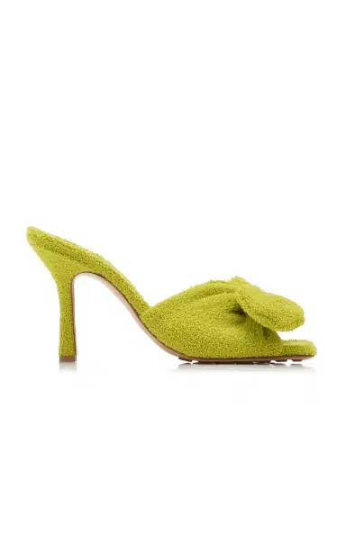 Bottega Veneta Stretch Terry Sandals | Thumbnail 12 Bottega Veneta Stretch Terry Sandals | Thumbnail 12