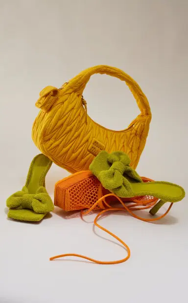 Bottega Veneta Stretch Terry Sandals | Thumbnail 4 Bottega Veneta Stretch Terry Sandals | Thumbnail 4
