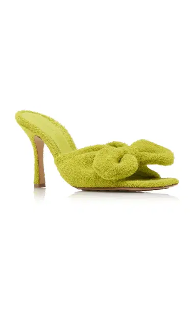 Bottega Veneta Stretch Terry Sandals | Thumbnail 8 Bottega Veneta Stretch Terry Sandals | Thumbnail 8
