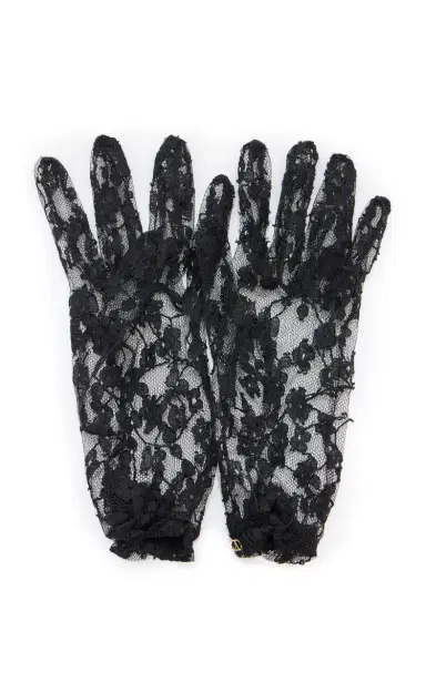 Valentino Garavani Ruched Lace Gloves | Thumbnail 6 Valentino Garavani Ruched Lace Gloves | Thumbnail 6