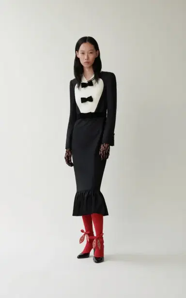 Valentino Garavani Sheer Tights - Red - S/M | Thumbnail 2 Valentino Garavani Sheer Tights - Red - S/M | Thumbnail 2