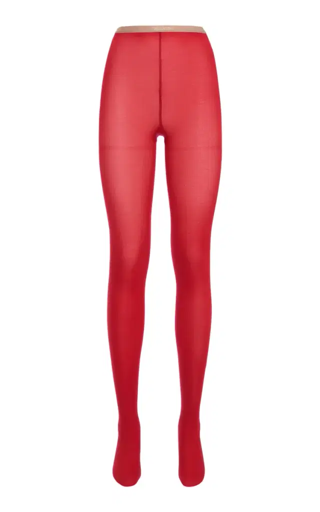 Sheer Tights - Red - S/M Sheer Tights - Red - S/M