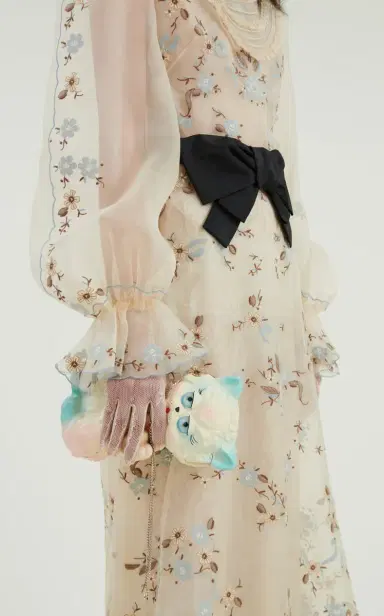 Valentino Garavani Hand-Painted Cat Clutch | Thumbnail 2 Valentino Garavani Hand-Painted Cat Clutch | Thumbnail 2