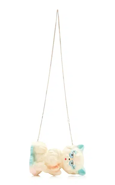 Valentino Garavani Hand-Painted Cat Clutch | Thumbnail 7 Valentino Garavani Hand-Painted Cat Clutch | Thumbnail 7