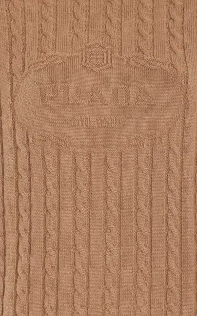 Prada Logo-Knit Cashmere Sweater | Thumbnail 5 Prada Logo-Knit Cashmere Sweater | Thumbnail 5