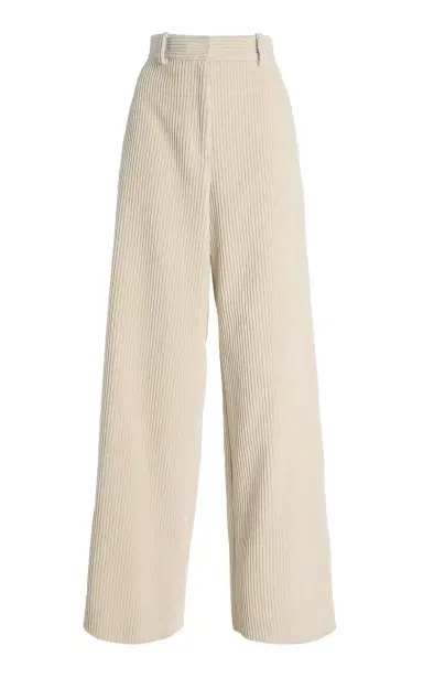 Proenza Schouler Lidie Cotton-Corduroy Wide-Leg Pants | Thumbnail 1 Proenza Schouler Lidie Cotton-Corduroy Wide-Leg Pants | Thumbnail 1