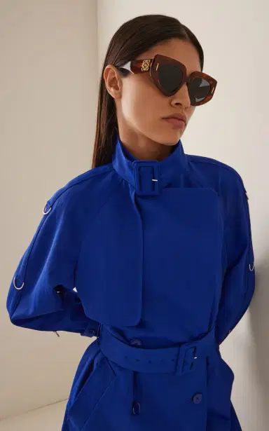 Loewe Anagram D-Frame Acetate Sunglasses | Thumbnail 3 Loewe Anagram D-Frame Acetate Sunglasses | Thumbnail 3