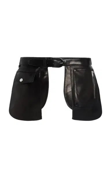 Brandon Maxwell The Dallas Leather Pocket Belt | Thumbnail 1 Brandon Maxwell The Dallas Leather Pocket Belt | Thumbnail 1