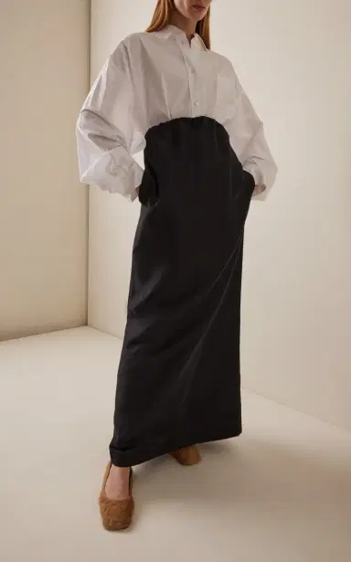 The Row Victoria Cotton Poplin Long Shirt | Thumbnail 3 The Row Victoria Cotton Poplin Long Shirt | Thumbnail 3