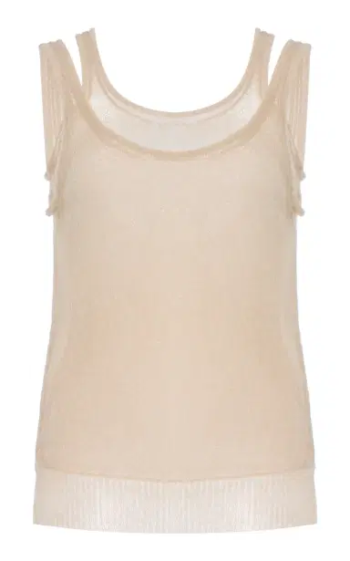 Aisling Camps Film Layered Knit Tank Top | Thumbnail 1 Aisling Camps Film Layered Knit Tank Top | Thumbnail 1