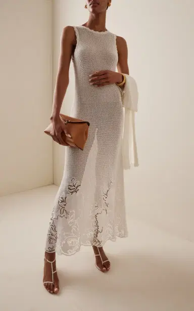 Erdem Organic Cotton Midi Dress | Thumbnail 2 Erdem Organic Cotton Midi Dress | Thumbnail 2