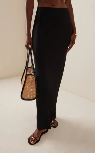 Anemos Bias-Cut Cupro Jersey Maxi Skirt | Thumbnail 7 Anemos Bias-Cut Cupro Jersey Maxi Skirt | Thumbnail 7