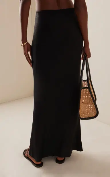 Anemos Bias-Cut Cupro Jersey Maxi Skirt | Thumbnail 8 Anemos Bias-Cut Cupro Jersey Maxi Skirt | Thumbnail 8
