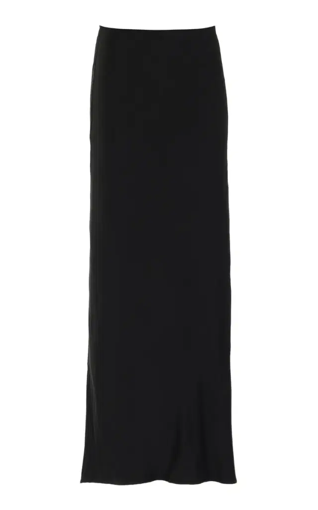 Bias-Cut Cupro Jersey Maxi Skirt Bias-Cut Cupro Jersey Maxi Skirt