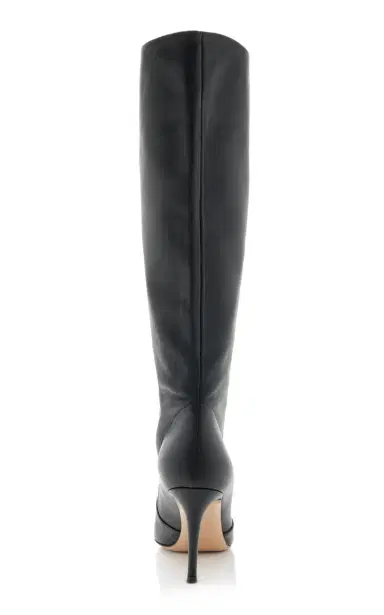 Gianvito Rossi Hansen Leather Knee Boots - Black | Thumbnail 5 Gianvito Rossi Hansen Leather Knee Boots - Black | Thumbnail 5
