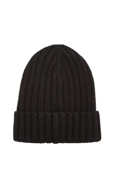 Moncler Ribbed-Knit Wool Beanie | Thumbnail 4 Moncler Ribbed-Knit Wool Beanie | Thumbnail 4
