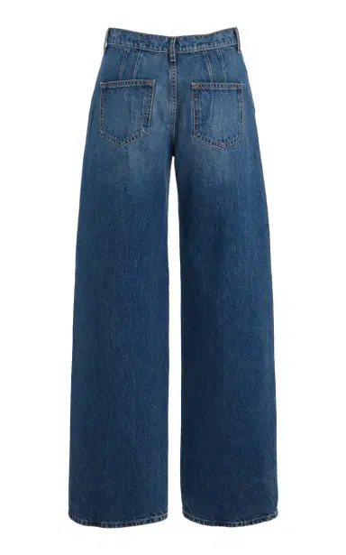 Brandon Maxwell The Callan Mid-Rise Wide-Leg Jeans | Thumbnail 8 Brandon Maxwell The Callan Mid-Rise Wide-Leg Jeans | Thumbnail 8