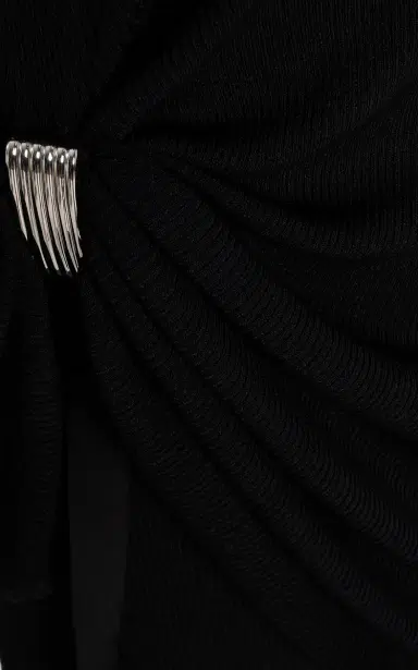 Brandon Maxwell The Lainey Draped Knit Gown | Thumbnail 6 Brandon Maxwell The Lainey Draped Knit Gown | Thumbnail 6