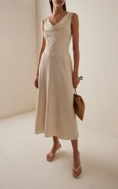 ANNA QUAN Evelyn Striped Midi Dress | Thumbnail 3 ANNA QUAN Evelyn Striped Midi Dress | Thumbnail 3