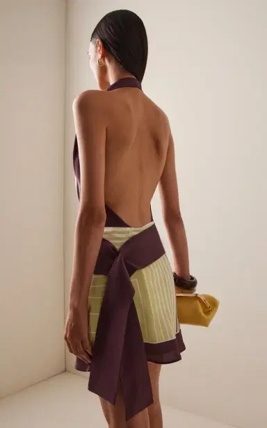 SIR. Exclusive Fontana Mini Dress | Thumbnail 4 SIR. Exclusive Fontana Mini Dress | Thumbnail 4