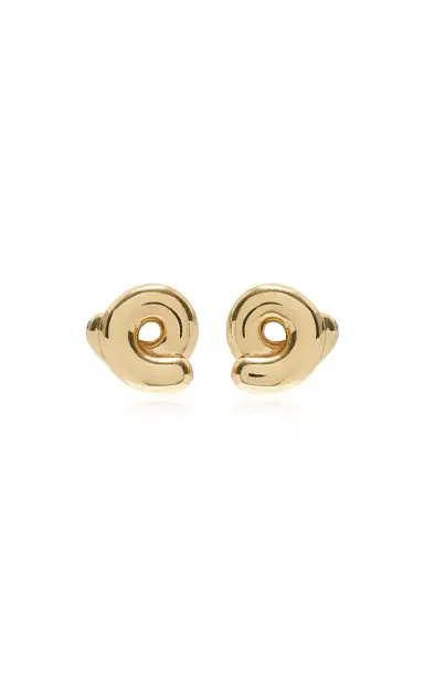 Bea Bongiasca Tarallo Earrings 9K Yellow Gold | Thumbnail 4 Bea Bongiasca Tarallo Earrings 9K Yellow Gold | Thumbnail 4