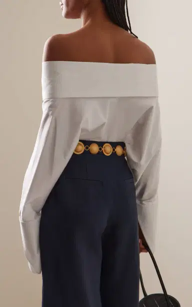 Andres Otalora Eternidad Off-The-Shoulder Cotton Top | Thumbnail 8 Andres Otalora Eternidad Off-The-Shoulder Cotton Top | Thumbnail 8