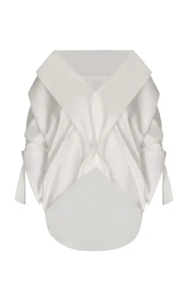 Andres Otalora Eternidad Off-The-Shoulder Cotton Top