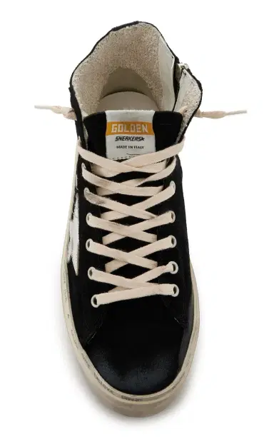 Golden Goose Hi Francy Suede Platform Sneakers | Thumbnail 3 Golden Goose Hi Francy Suede Platform Sneakers | Thumbnail 3