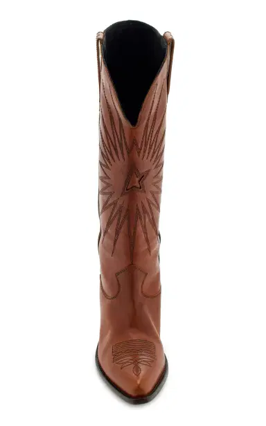 Golden Goose Wish Star Embroidered Leather Western Boots | Thumbnail 3 Golden Goose Wish Star Embroidered Leather Western Boots | Thumbnail 3