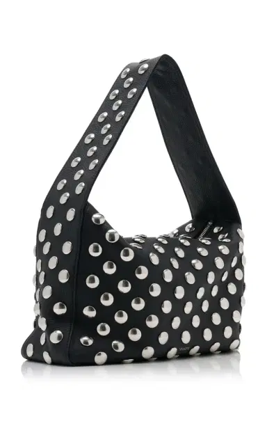 Khaite Elena Studded Leather Shoulder Bag | Thumbnail 3 Khaite Elena Studded Leather Shoulder Bag | Thumbnail 3