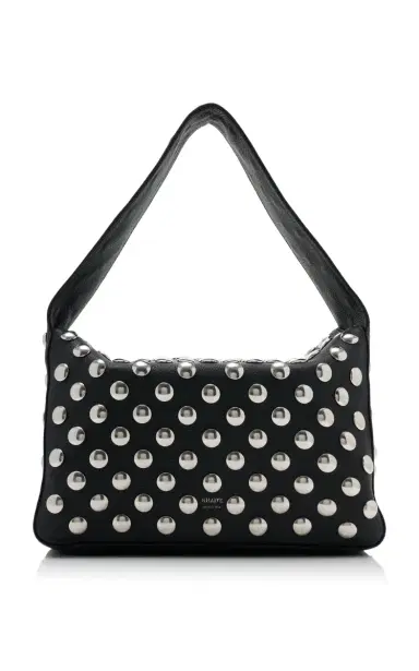 Khaite Elena Studded Leather Shoulder Bag | Thumbnail 1 Khaite Elena Studded Leather Shoulder Bag | Thumbnail 1