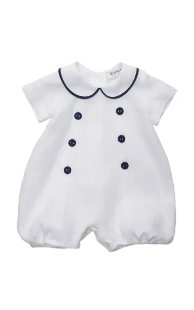 Jesurum Infants' Filippo Linen Romper | Thumbnail 1 Jesurum Infants' Filippo Linen Romper | Thumbnail 1