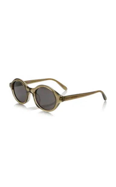 Loewe Epsilon Slim Round-Frame Acetate Sunglasses | Thumbnail 3 Loewe Epsilon Slim Round-Frame Acetate Sunglasses | Thumbnail 3